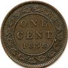 Image 2 : 1858 One Cent.