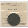 Image 1 : 1859 One Cent - Wide 9/8