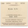 Image 3 : 1859 One Cent - Wide 9/8