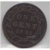 Image 2 : 1891 One Cent - Small Date, Large Leaves