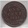 Image 2 : 1891 One Cent - Small Date, Small Leaves