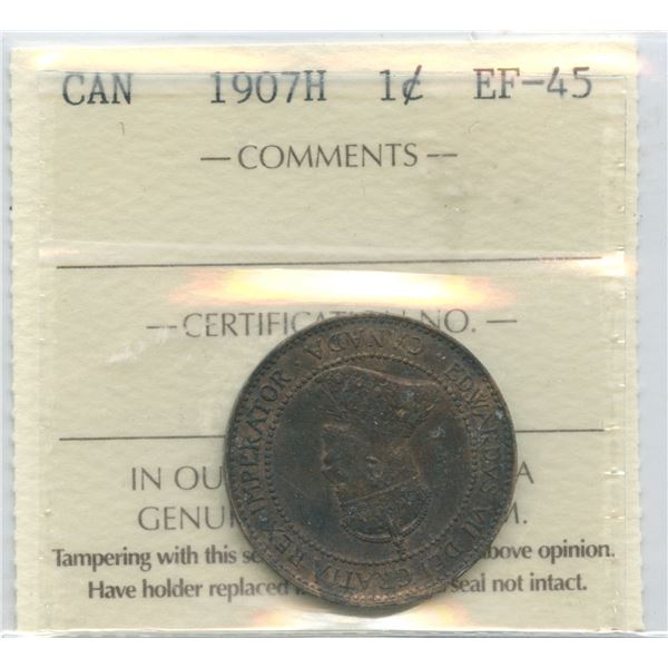 1907H One Cent