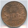 Image 3 : 1920 & 1934 ICCS Graded Lot of 2 One Cents