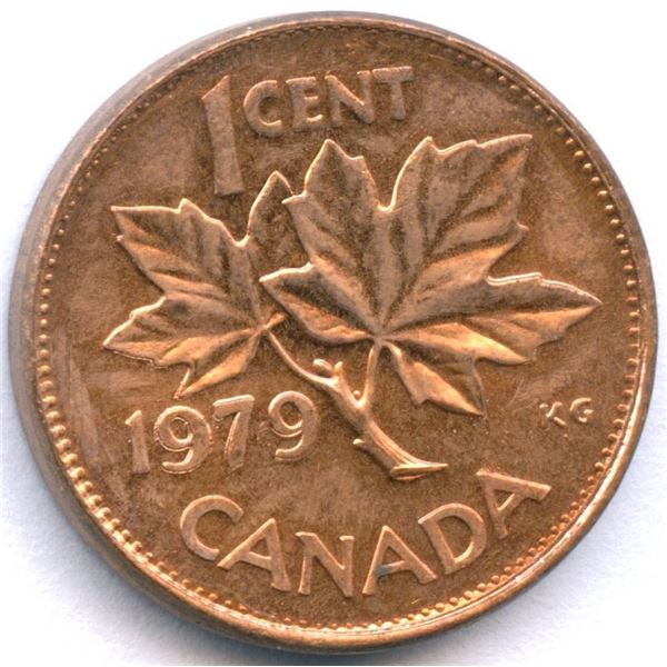 1979 One Cent - Heavy Doubling '979'