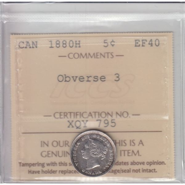 1880H Five Cents