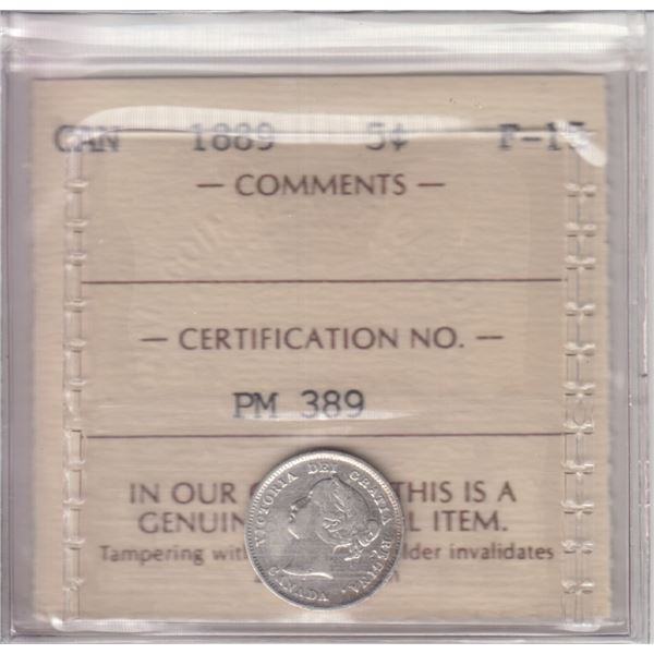 1889 Five Cents