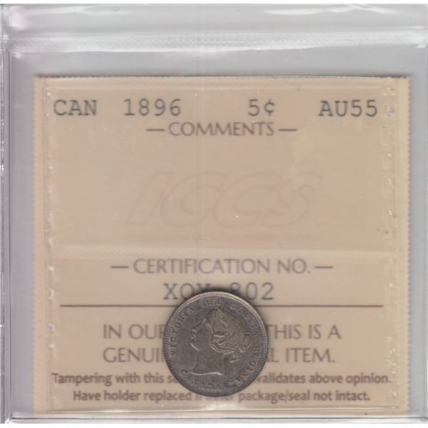 1896 Five Cents