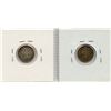 Image 2 : 1890H & 1899 Silver Five Cents Group - Lot of 2