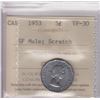 Image 1 : 1953 Five Cents - SF, Far Leaf
