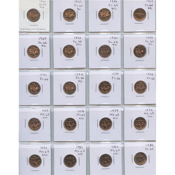 Canadian One & Five Cents Collection