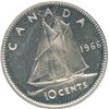 Image 3 : Lot of 5 ICCS Graded Ten Cents