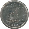 Image 5 : Lot of 5 ICCS Graded Ten Cents