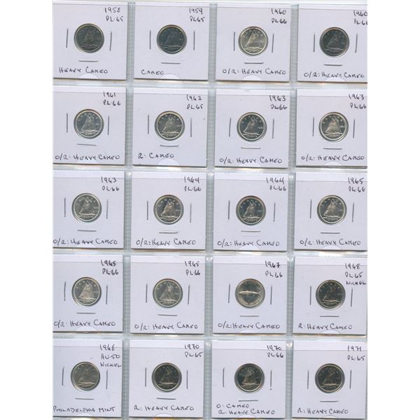 Canadian Ten & Twenty-Five Cents Collection