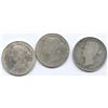 Image 2 : 1870LCW, 1871 & 1872H Fifty Cents - Lot of 3