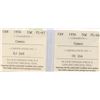 Image 4 : 1956 Ten & Fifty Cents - ICCS Graded Proof Like Pair