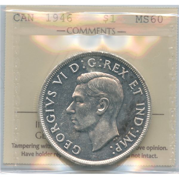 1946 Silver Dollar