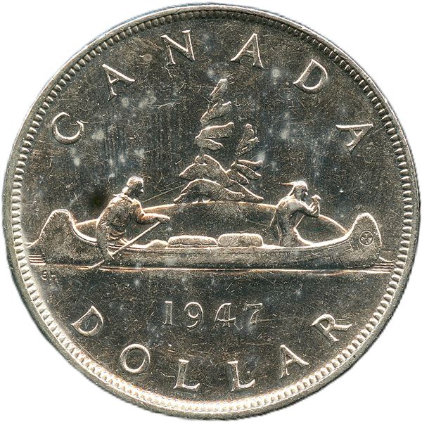 1947 Silver Dollar - Blunt 7