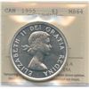 Image 1 : 1955 Silver Dollar