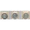 Image 1 : 1953, 1955 & 1957 Silver Dollar