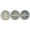 Image 1 : 1958, 1959 & 1962 Silver Dollars