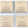 Image 6 : Lot of 4 ICCS Graded 1953 to 1967 Silver Dollars