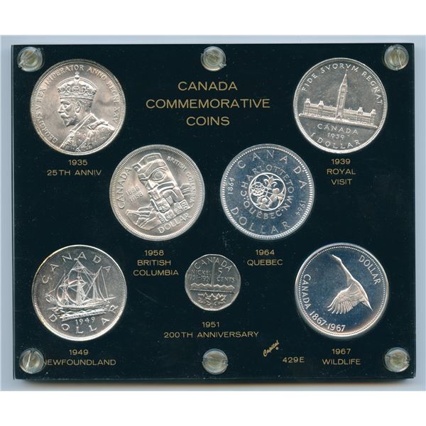 Canada Commemorative Coins in Acrylic Holder
