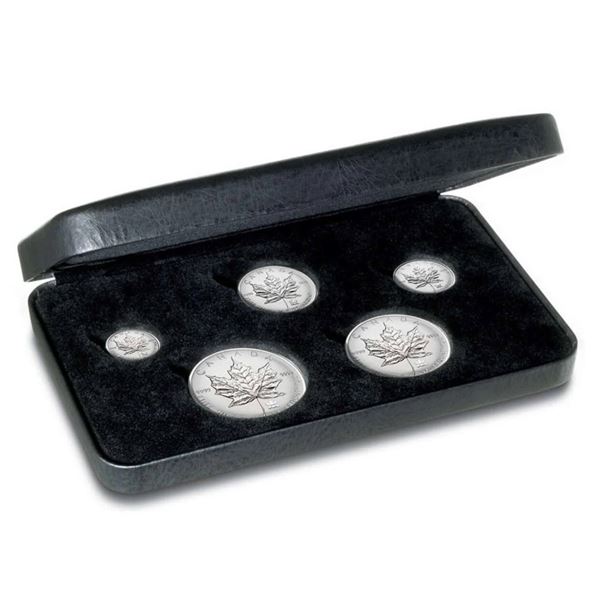 2004 Canada Maple Leaf RCM Privy Mark - Pure Silver Fractional Set (No Tax)