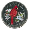 Image 1 : 2008 Twenty-Five Cents - Couloured Cardinal