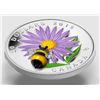 Image 2 : 2012 Canada $20 Aster with Bumble Bee (No Tax)