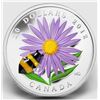 Image 3 : 2012 Canada $20 Aster with Bumble Bee (No Tax)