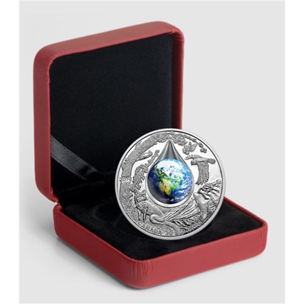 2016 $20 CANADA MOTHER EARTH FINE SILVER COIN (NO TAX)
