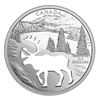 Image 2 : 2017 $30 Canada Endangered Animal Cutout Woodland Caribou (No Tax)