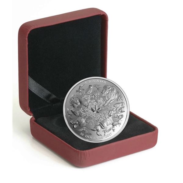 2017 $30 Canada Flora and Fauna of Canada 2oz. (No Tax)