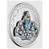 Image 2 : 2020 $20 Canada HM Queen Elizabeth II's Brazilian Aquamarine Tiara Silver