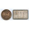 Image 9 : Canadian Coins, Tokens, Medal Collection