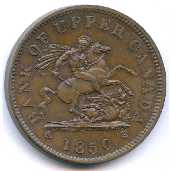 Br 719, CH-PC-6A1, 1850 One Penny.