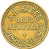 Image 5 : Lot of Ten Ontario Tokens.