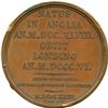 Image 2 : British. Death of Charles Jacobus Fox Medal 1806 Bronze.