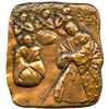 Image 3 : Lot of Two Copper Plaques Stuck at the Paris Mint.