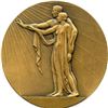 Image 1 : Lot of Six Bronze Medals and Plaques.
