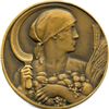 Image 3 : Lot of Six Bronze Medals and Plaques.