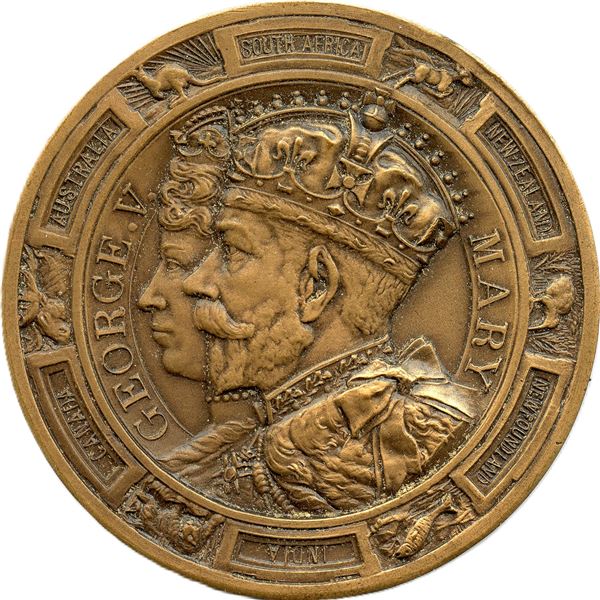 The Three British Kings Of 1936 Medal Set.