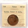 Image 13 : Lot of Ten Quebec & Nova Scotia Tokens.