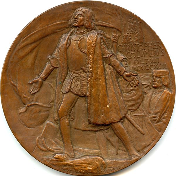 The Columbian Exposition Official Award Medal Presented to: "Histo. & Scientific Soc'y of Manitouba.