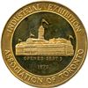 Image 2 : CH-EONS-187 CNE 100 Centennial Gold Plated Silver Medal.