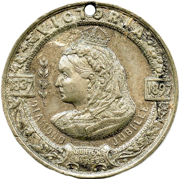 Lot of Seventeen Royalty Medals Relating To Canada.