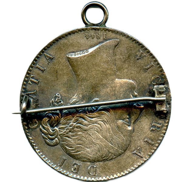 Lot of Three Coin Brooches.