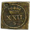 Image 12 : Lot of Seven Coin Weights.