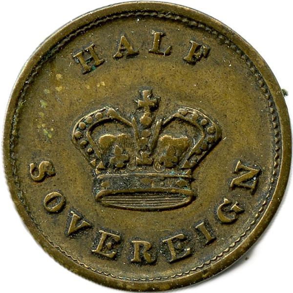 Lot of Seven Coin Weights.