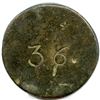 Image 9 : Lot of Seven Coin Weights.